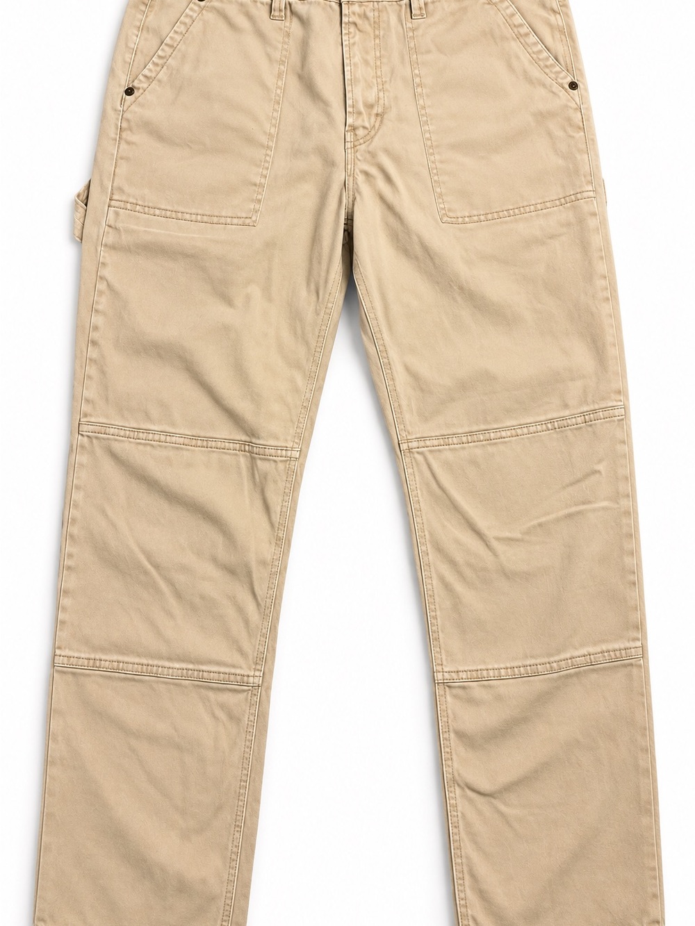 Frye and Co Men’s 36x32 Tan Carpenter Utility Workwear Pants